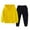 Yellow, variant on Little Girls Outfits Girl Sets Children Coat Suits For Boys And Girls Autumn And Winter Solid Color Small And Medium Children's Zipper Shirt Pants Two Piece Suit