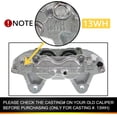 thumbnail image 2 of A-Premium Disc Brake Caliper Assembly Without Pad Replacement for Toyota 4Runner 2003-2009 Lexus GX470 (with Casting# 13WH) Front Left and Right 2-PC Set, 2 of 3