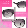 thumbnail image 2 of proSPORT Bifocal Women Reading Sunglass Oversized Reader Pink Cheetah Frame, 2 of 6