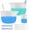 2*600ml (Transparent Marks), variant on Silicone Resin Mixing Measuring Cups for Resin Supplies, Easy-to-read Marks, 600ml/20oz Bowl, 250&100ml Thickened Reusable Silicone Cups for Epoxy Mixing, with Stir Sticks, Jewelry Making