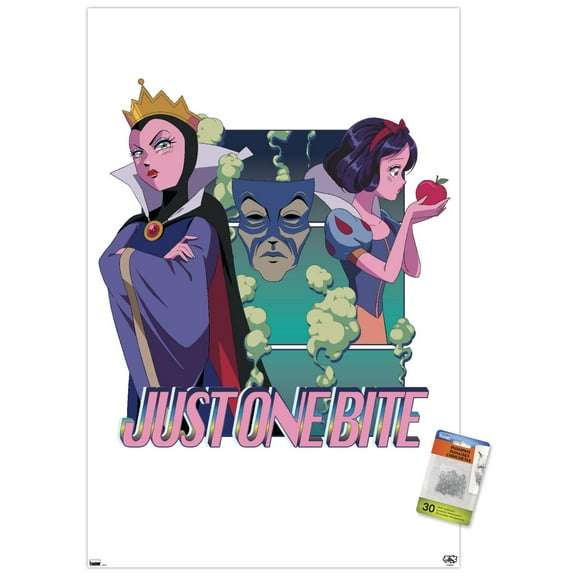 Disney Princess And Villains: Manga - Snow White Wall Poster with Pushpins, 22.375" x 34"