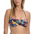 thumbnail image 1 of La Blanca INDIGO Sea Twist Bandeau Halter Bikini Swim Top, US 16, 1 of 4