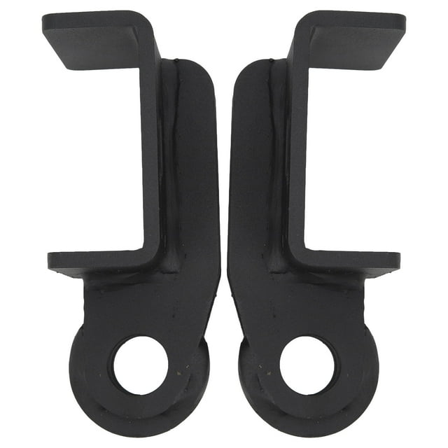 Soportes de gancho de remolque delantero Ticfox Tacoma 2009 a 2023 negro