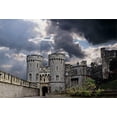 thumbnail image 2 of ABPHOTO 7x5ft Photography Backdrop Ancient Church Castle European Archiculture Weathered Brick Wall Green Plants Blue Sky White Cloud Photo Background Backdrops, 2 of 4