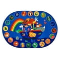 thumbnail image 5 of CARPET NOAH'S VOYAGE CIRCLETIME 6'9 X 9'5 OVAL, 5 of 5