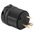 thumbnail image 1 of NEMA L5-30 30A 125V Locking Plug Connector, 3 Wire Twist Lock Electrical Plug Connector for Generator Power, 1 of 7