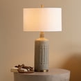 thumbnail image 2 of Jamie Young  Annex Cement Table Lamp with Linen Shade, 2 of 4
