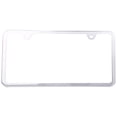 thumbnail image 2 of Automotive Gold License Plate Frame LF.449.C License Frame; 2-Hole; Polished; Chrome; Stainless Steel; With Model Specific Hardware And Theft Deterrent Caps, 2 of 3