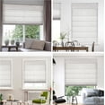 thumbnail image 4 of LazBlinds Cordless Roman Shades for Windows, Light Filtering Thermal Insulated Window Blinds, Lightweight Fabric Blinds for Indoor Windows, 34" W x 72" H, Beige, 4 of 6