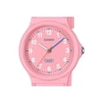 thumbnail image 3 of Casio Pop Analog Pink Bio Based Resin Strap Pink Dial Quartz LQ-24B-4B Women's Watch, 3 of 4
