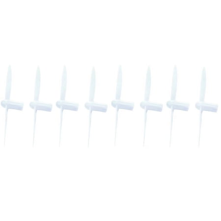 HobbyFlip All White Nano Quadcopter Propeller blade Set 30mm Compatible with Hubsan Nano Q4 H111 2 Pack