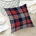 thumbnail image 5 of 4th of July Patriotic Pillow Covers 18 X 18 Inch Set of 2 Memorial Day Red Blue Plaid Decorative Throw Pillow Covers Independence Day Pillowcase for Couch Home Sofa Outdoor Decor, 5 of 6