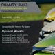 thumbnail image 3 of Pastillas De Freno Traseras Semimetálicas De Calidad Construidas 1001-2212M Compatibles Con Hyundai 2019-2023 (Elantra Elantra N Kona N Veloster N), 3 of 5