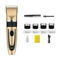 thumbnail image 1 of Rechargeable Electric Wireless Hair Clipper for Adults and Children - USB Powered Trimmer with Titanium Blade, Low Noise Motor for Hair, Beard and Body Grooming, 1 of 9