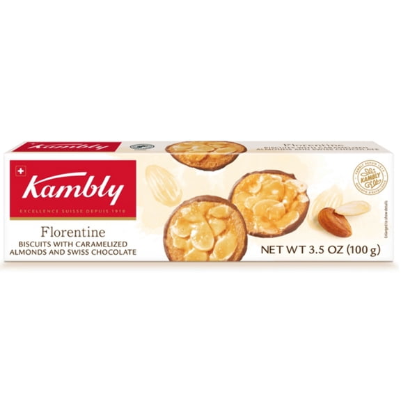 Kambly Florentine Biscuits with Almonds