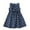 Navy, variant on Sngxgn Girls Long Sleeve Stretchy Dress A line Twirly Skater School Party Dress(Navy,130)
