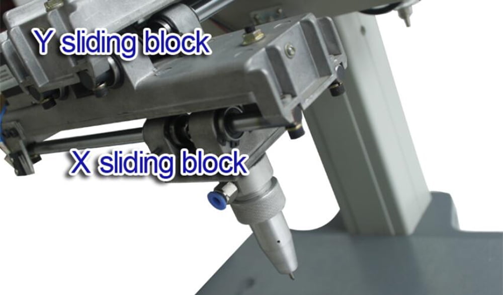 Techtongda Pneumatic Metal Marking Machine Dot Peen Marking Machine Metal Print Integrated 1711 Type