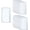 A7, variant on 12 count A7 Stuffing Envelopes Binder Pockets Clear PVC 6 Hole Double Pocket Flat Sealing Zipper Pouches for 6 Ring Binder (A7)