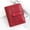 Red, variant on TAZAG women's wallet short retro buckle large capacity multi-card slot stone pattern coin purse ID bag
