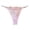 Pink, variant on Womens String Plus Size Underwear Mesh Embroidered Comfor Panties Funny Sexy Lifting Thongs Cutout Flattering (Purple, M)