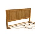 thumbnail image 6 of Full Platform Bed, Solid Wood Bed Frame with Headboard and Sturdy Legs, Modern 55 Inch Wide Slat-Supported Low Bed for Kids Adults Bedroom, No Box Spring Needed, Light Brown, 6 of 7