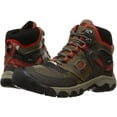 thumbnail image 4 of KEEN Mens Ridge Flex Mid Height Waterproof Hiking Boot 8 Dark Olive/Ketchup, 4 of 7