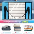 thumbnail image 2 of Clothes Storage Closet Storage Bags 3pcs Closet Organizer 90L Large Blankets Storage Bags Foldable with Handles 420D Oxford for Clothes Comforter Blanket, 2 of 7