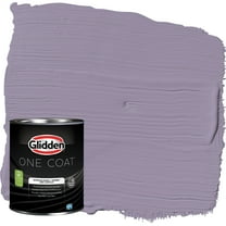 Glidden One Coat Interior Paint and Primer, Smoky Grape / Purple, 1-Quart, Flat