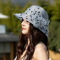 thumbnail image 6 of Uooqdmx Sun Protection Hat with Veil for Women Sunhats for Women uv Protection Floppy Hats for Women Sun Hats for Women Gray One Size, 6 of 6