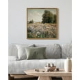 thumbnail image 3 of Drsoum Vintage Flower Landscape Wall Art 16x16in Natural Framed Classic Retro Wildflower Wall Prints Farmhouse Kitchen Bathroom Office Decor, 3 of 5