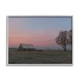 thumbnail image 4 of Stupell Industries Lone Grassland Cabin Rural Trees Sunset Sky Photograph Gray Framed Art Print Wall Art, Design by Nancy Crowell, 4 of 5