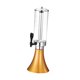 thumbnail image 3 of Dispensador de enfriador de cerveza Soledad 3 l con grifo integrado para bebidas frías y calientes Oro, 3 of 10