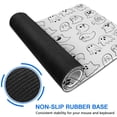 thumbnail image 6 of Long Mouse Pads for Desk,Cute Halloween Ghosts Pattern Desk Mats on Top Of Desks, Desk Mouse Pad Extra Large with 3mm Non-Slip Base and Stitched Edge for Gaming,Office,Work,Home 47.3"x23.6", 6 of 6