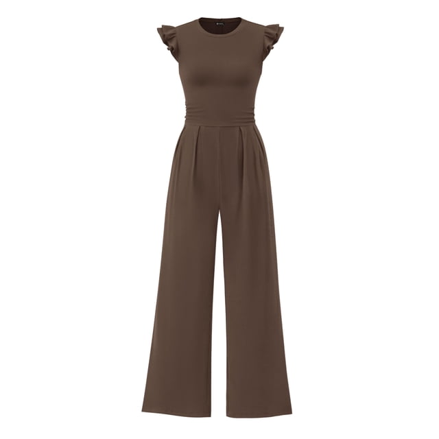 Mono PRETTYGARDEN de Verano Elegante y a la Moda para Mujer 2025