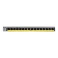 thumbnail image 3 of NETGEAR GS116PP - Switch - unmanaged - 16 x 10/100/1000 (PoE+) - desktop, rack-mountable, wall-mountable - PoE+ (183 W), 3 of 5
