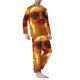 thumbnail image 2 of Fotbe Sunglasses Yellow Duck Pijama de Hombre con Estampado de Manga Larga, Conjunto de 2 Piezas, Ropa de Dormir Suave y Cómoda con Bolsillos-Large, 2 of 7