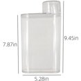 thumbnail image 2 of 1 Pcs Contenant de Détergent en Poudre pour Lessive, Bouteille de Distribution de Détergent à Lessive Transparente de 44 oz, Distributeur de Perles Rechargeable avec Couvercle de Mesure pour Buanderie, 2 of 7