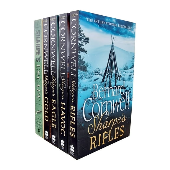 Sharpe by Bernard Cornwell: Books 6-10 Collection Set - Fiction - Paperback