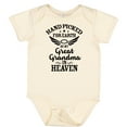 thumbnail image 3 of Inktastic Handpicked for Earth by My Great Grandma in Heaven Boys or Girls Baby Bodysuit, 3 of 5