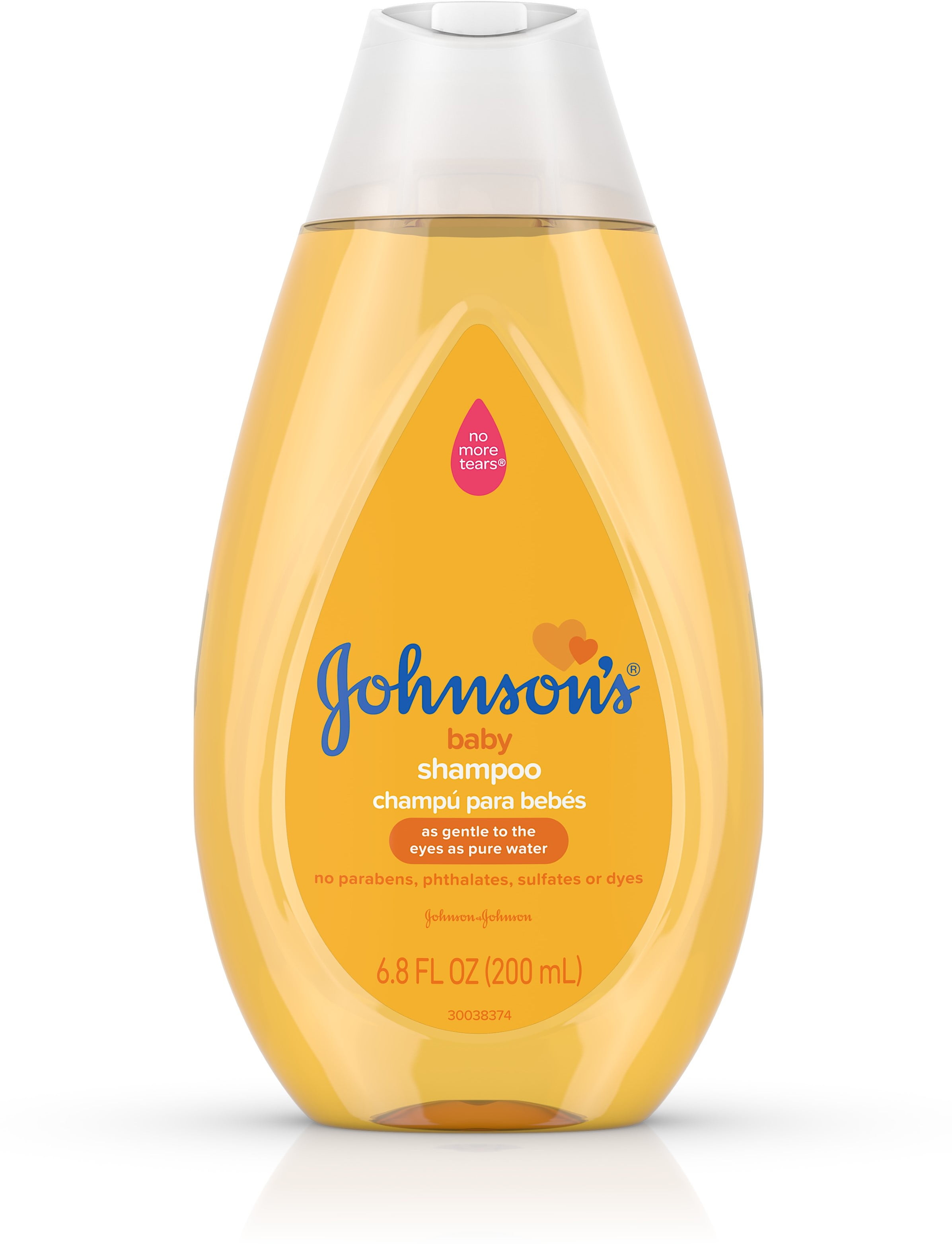 2 Pack Johnson's Tear Free Gentle Baby Shampoo, Free of Parabens