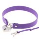 thumbnail image 1 of Gargantilla Punk de Cuero Gargantilla y Collar de Cuero Vegano Premium con Elegante Colgante Morado BANYUO  Electrónica, 1 of 4