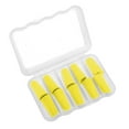 thumbnail image 2 of Unique Bargains 5 Pair Swimming Ear Plugs Chalk Head Shape Waterproof Ear Protection Yellow, 2 of 5