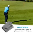 thumbnail image 5 of Uxcell 20"x16" Golf Towels Tri Fold Waffle Pattern Towels Soft Fiber with D Clip Grey 3 Pack, 5 of 5