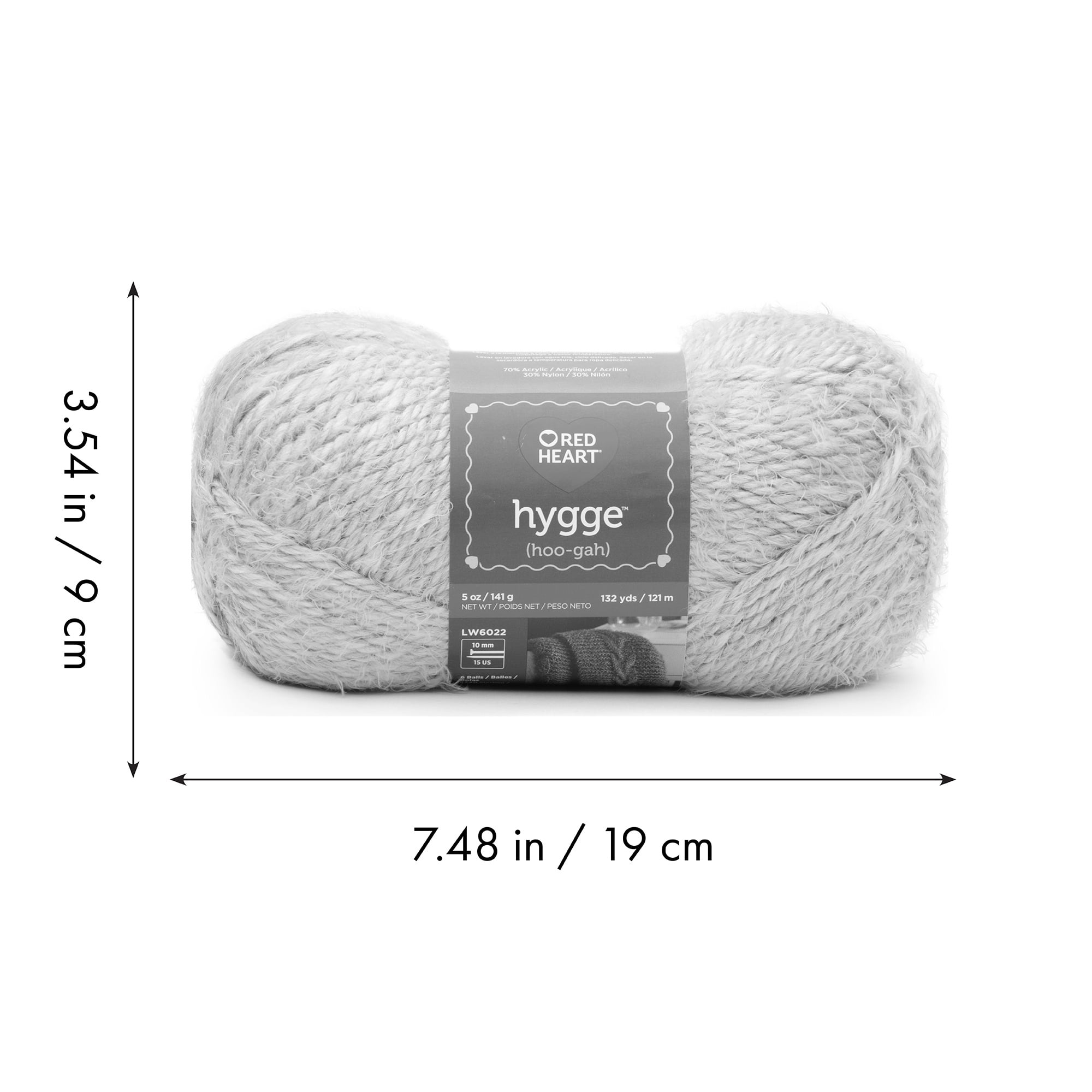 Fil Red Heart® Hygge™, Acrylique-Nylon #5 Encombrant, 5oz/141g