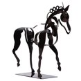thumbnail image 1 of Desktop Sculpture, Lifelike Exquisite Standing Horse Statue  For Home Decoration For Fireplace, 1 of 8