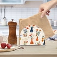 thumbnail image 6 of Vases Flowers Napkin Holder for Table Clear Napkin Stand Paper Holder Acrylic Organizer Dispenser Napkins for Dinner Kitchen Restaurant Room, 6 of 8
