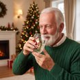 thumbnail image 4 of Christmas Glass Cup,12oz,Xmas Festival Holiday Glassware,Home Kichen Bar Dinking Soda Ice Water Coffee Beverage Cup,Evening Party Drinkware Suppies, 4 of 6
