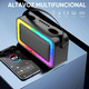thumbnail image 3 of "Bocina Karaoke Altavoz Bluetooth Portátil Con 2pcs Microfono Lab.G, Negro ", 3 of 5