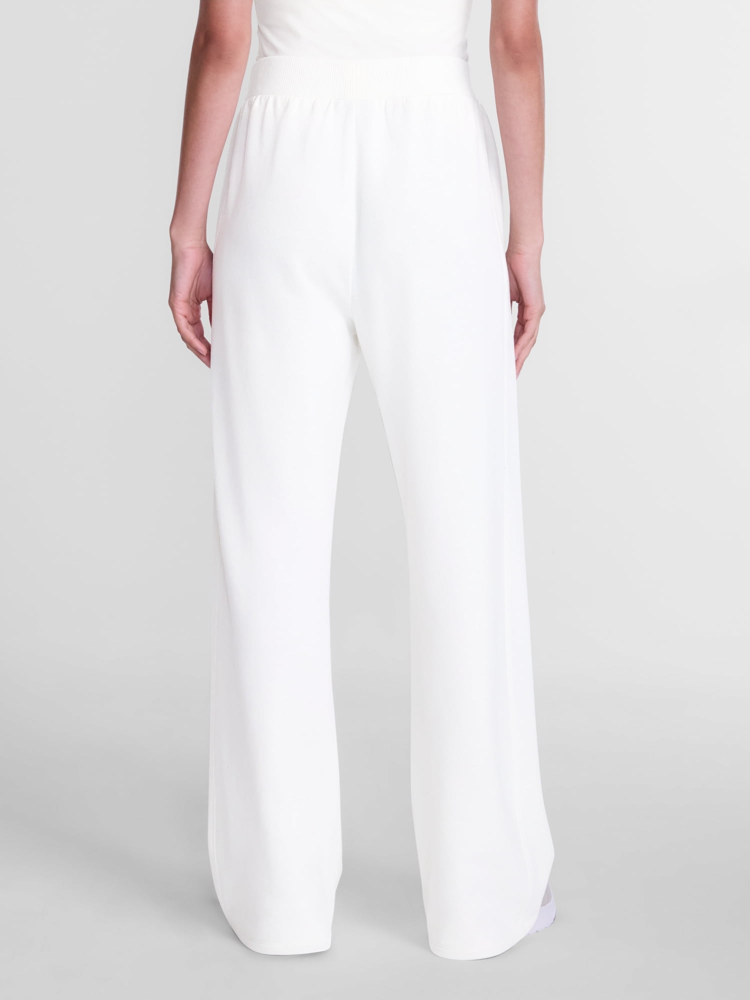 Athletic Works Women's and Women's Plus French Terry Wide Leg Pants, 31" Inseam, Sizes XS-4X