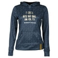 thumbnail image 2 of Women's Navy FIU Panthers Women's Soccer Pullover Hoodie, 2 of 3